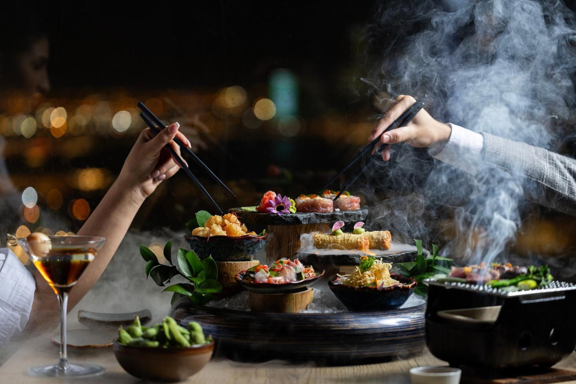 Park Hyatt Doha Hotel Exterior foto A selection of dim sum